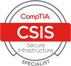 CompTIA Secure Infrastructure Specialist certification.